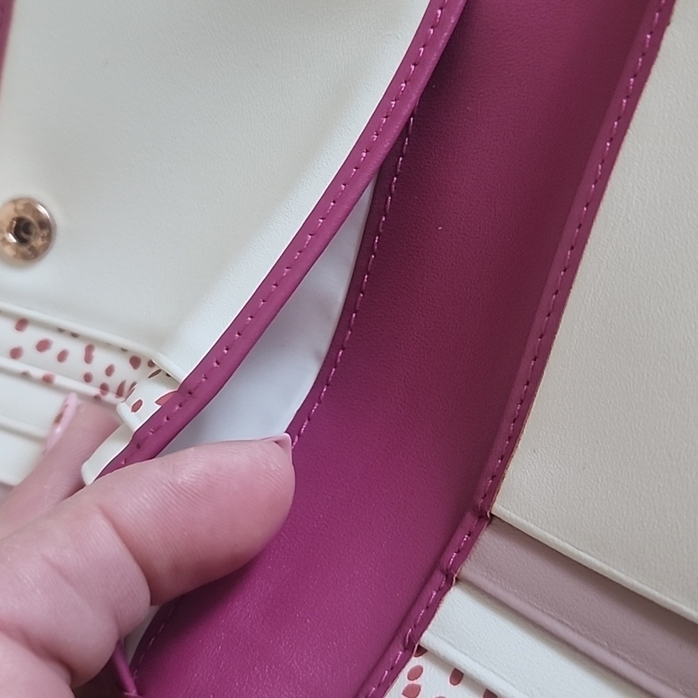 Radley London Pink Leather Scottish Dog Phone Call Me Wallet NWT Zip Snap - Picture 12 of 14